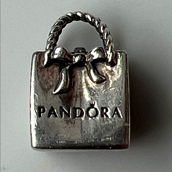 Pandora ALE Signature Pandora Bag Charm in Sterling Silver 925 - Picture 3 of 8